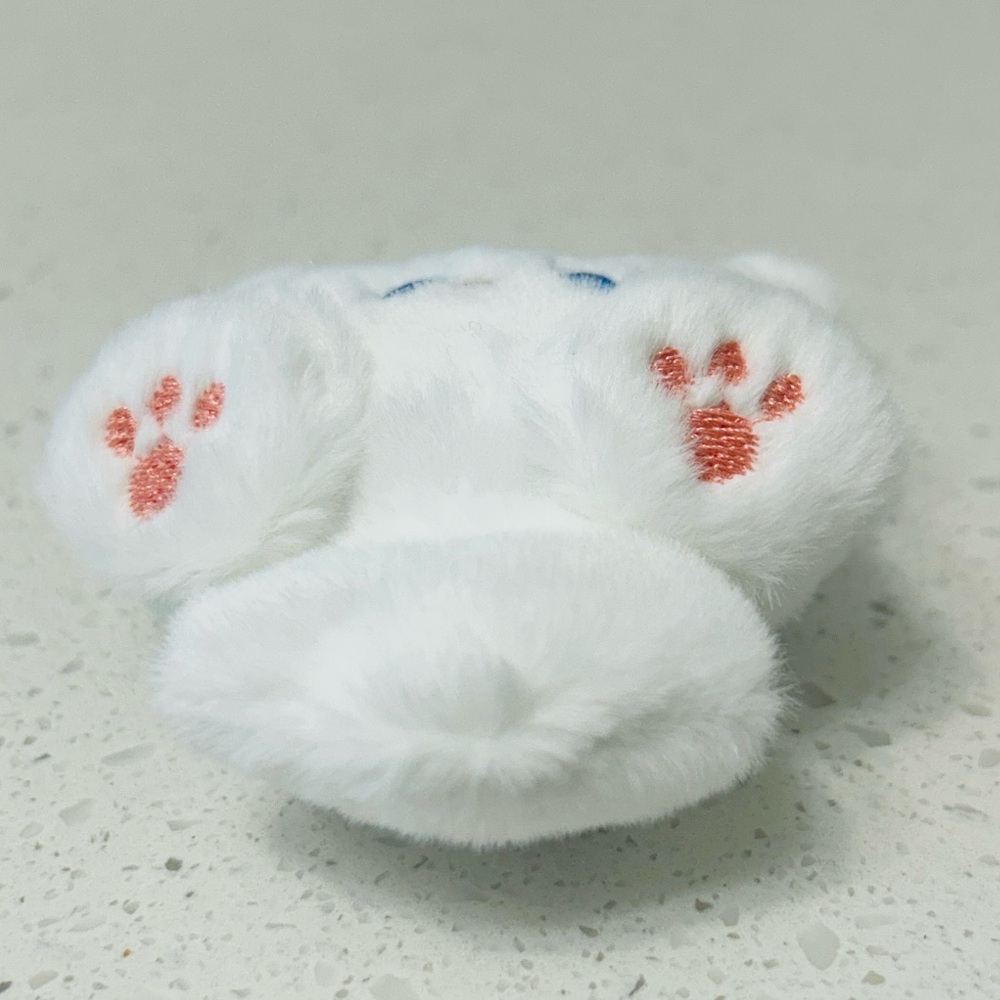 🆕😻Plush Kitty Cat Velour Keychain Charm NWT - Picture 6 of 9